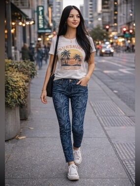 💙 RARE 💙 Anthropologie Paige Skyline Ankle Pegleg Jeans – Size 26.